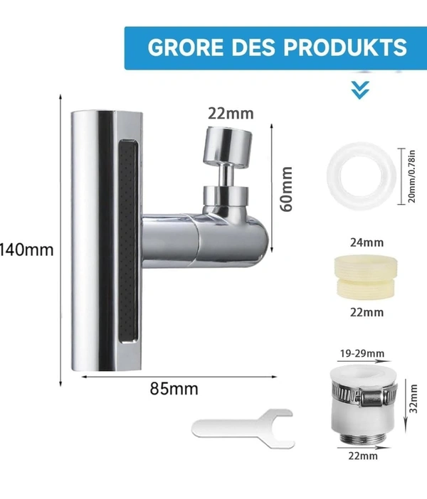TAP SHOWER 360 ROTATABLE - 