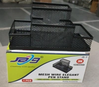 MULTI COMPARTMENT METAL PEN STAND