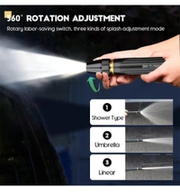 WATER SPRAY NOZZLE WITH TAPE HOSE CONNECTOR