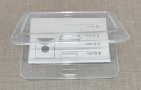 ID CARD HOLDER HARD TRANS (SET OF 5) C-113H
