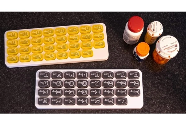 MONTHLY PILL ORGANIZER