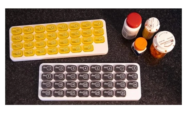 MONTHLY PILL ORGANIZER