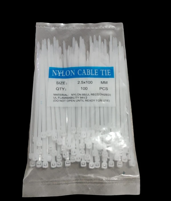 NYLON CABLE TIE 2.5X100MM