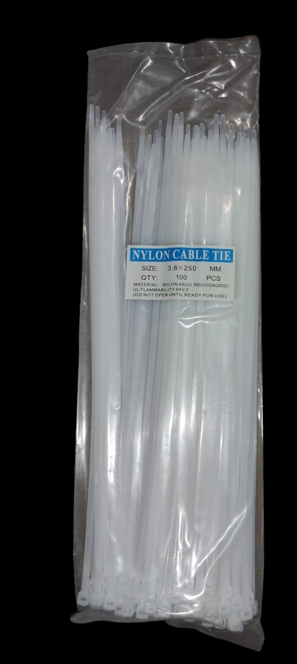 NYLON CABLE TIE 3.6X250 MM