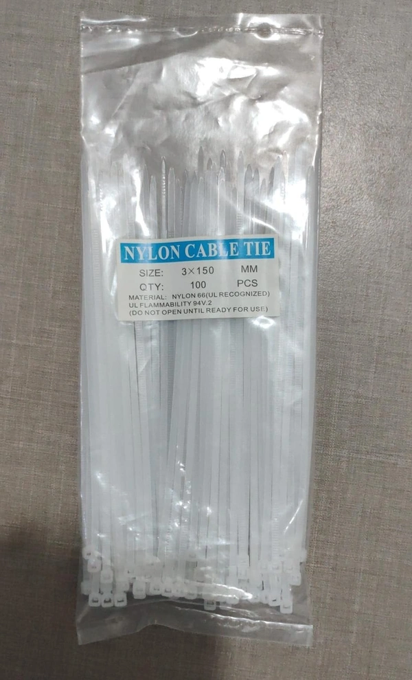NYLON CABLE TIE 3X150MM