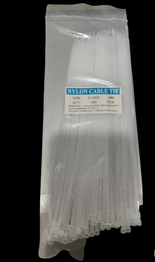 NYLON CABLE TIE 3X200MM