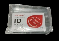 ID HOLDER PVC WATERPROOF A001(SET OF10) H