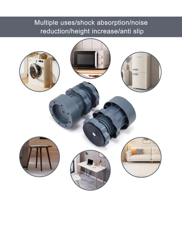 ANTI VIBRATION PAD WITH HEIGHT ADJUSTMENT (SET OF 4)