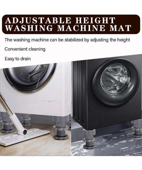 ANTI VIBRATION PAD WITH HEIGHT ADJUSTMENT (SET OF 4)