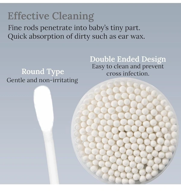 COTTON SWABS (SET OF 100)