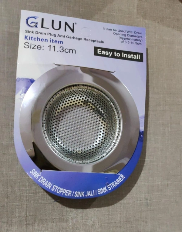 GLUN SINK STRAINER 11CM ROUND
