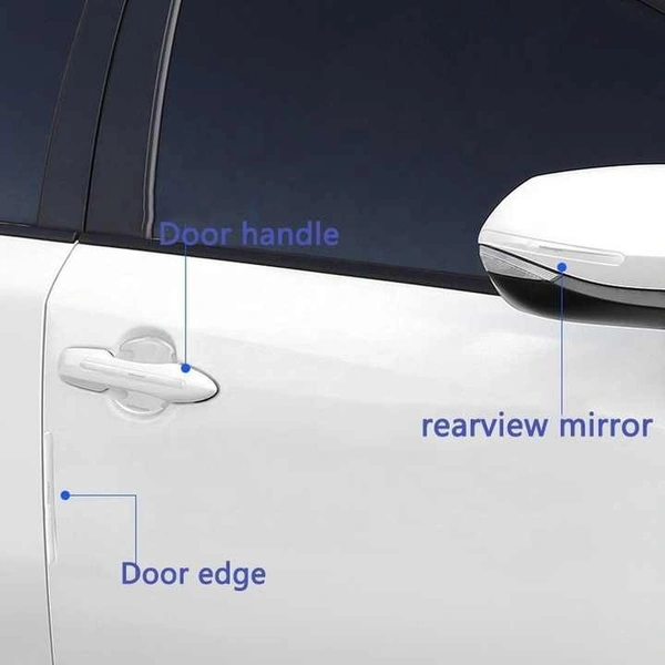 TRANSPARENT STRIP EDGE GAURD (SET OF  4)