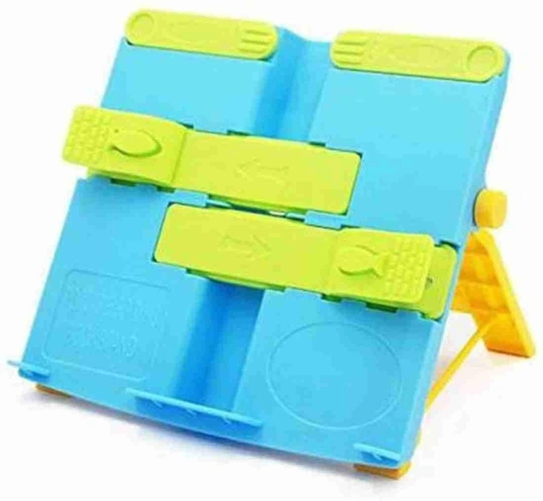 BOOK STAND PLASTIC BLUE