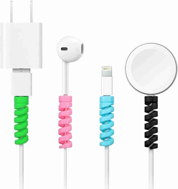 SPIRAL CABLE PROTECTOR (SET OF4)