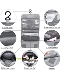 HANGER COSMETIC BAG GREY