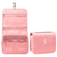 HANGER COSMETIC BAG PINK PRINTED