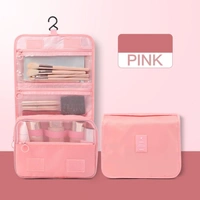 HANGER COSMETIC BAG PINK PRINTED