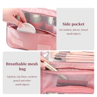 HANGER COSMETIC BAG PINK PRINTED