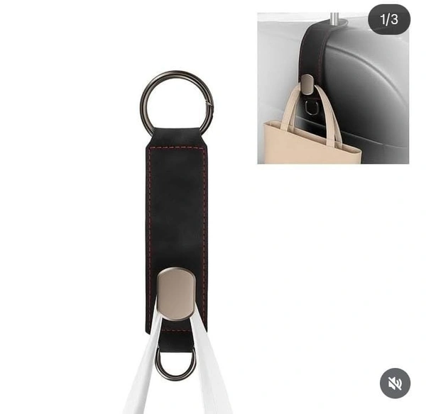 CAR SEAT HOOK WITH ALLOY HOOK