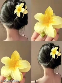 LARGE FLOWER HAIR CLAW (SET OF 12)