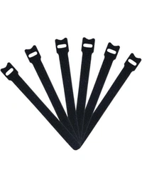 HOOK LOOP CABLE TIE BLACK