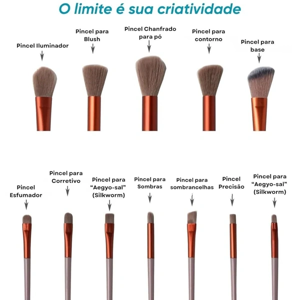 MAKEUP BRUSH (SET OF 13)
