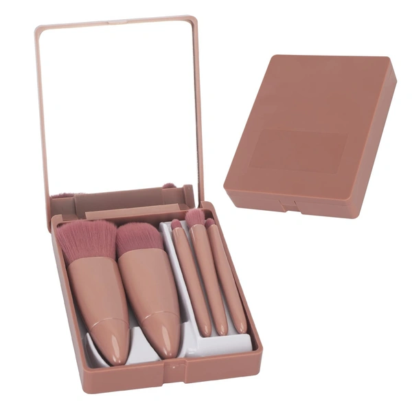 Makeup Brush set With Mirror