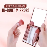 Makeup Brush set With Mirror
