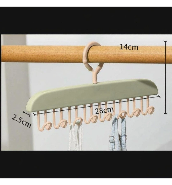 Wall Mount Cloth Hanger (Set of 8)