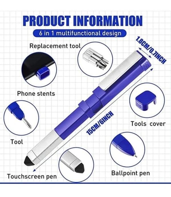 Pen Shaped Screwdriver 4 in 1