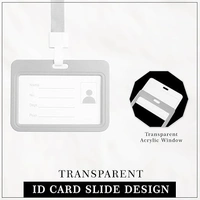 ID CARD HOLDER GREY(SET OF 10) C-104H
