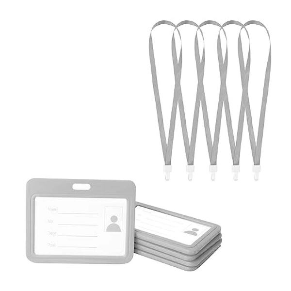 ID CARD HOLDER GREY(SET OF 10) C-104H