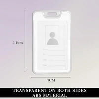 ID CARD HOLDER GREY& WHITE (SET OF 5) 905V