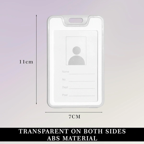 ID CARD HOLDER GREY& WHITE (SET OF 5) 905V