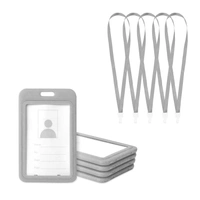 ID CARD HOLDER GREY(SET OF 10) C-104V