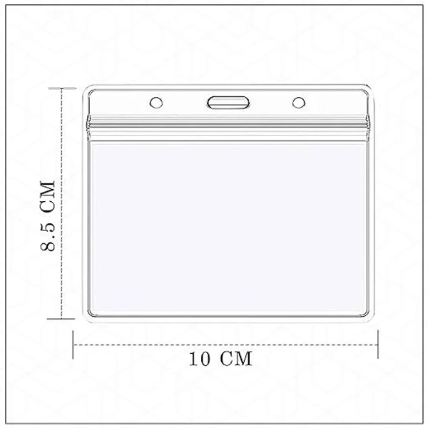 ID HOLDER PVC WATERPROOF A001(SET OF10) H