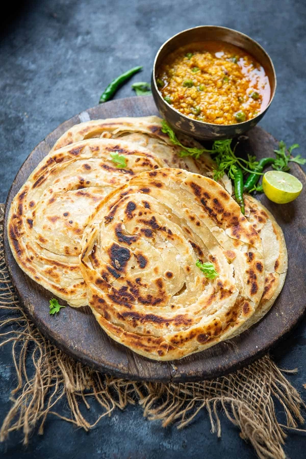 lachha paratha