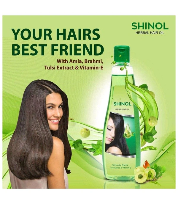 HC Shinol Herbal Hair Oil,150 Ml - 150 ml, Japanese Laurel