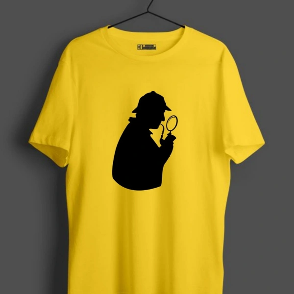 Detective T Shirt - Yellow, S
