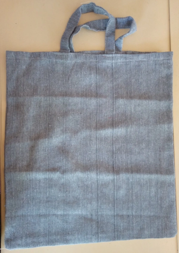 Cotton Cloth Carry Bags - Grey, 13*17"