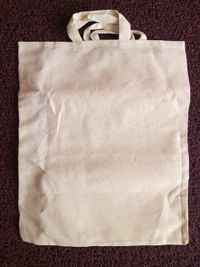 Cotton Cloth Carry Bags - Grey, 16*20"