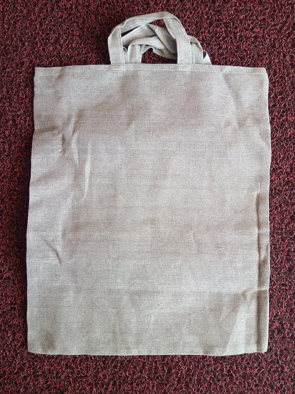 Cotton Cloth Carry Bags - Grey, 16*20"