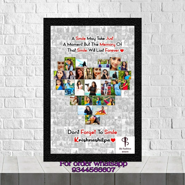 Customize Photo Frames  Mosic Frame - 12*8