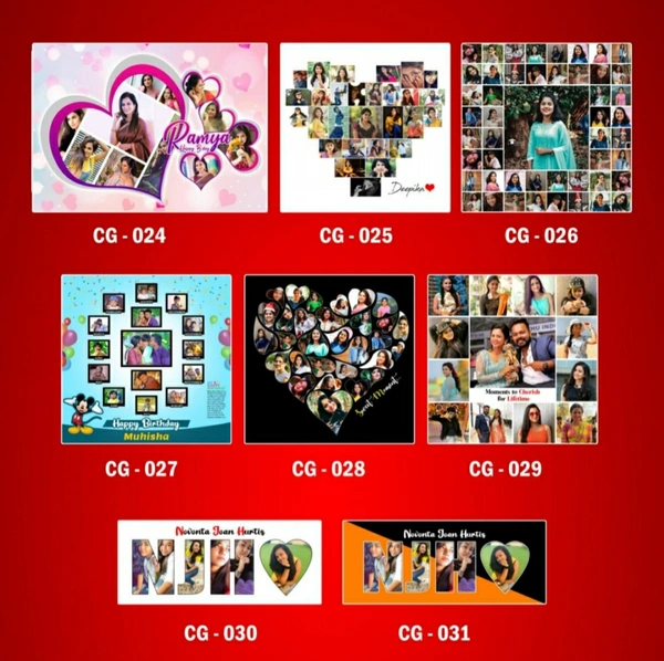 Customized Photo Frame ( Price Depending On size Pls Check Description For Price) - 24*24