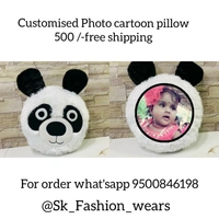 Cartoon Pillow with Your Image (Customized) - 12*12