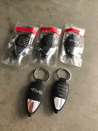 LED Key Chain Customized NAME - free size