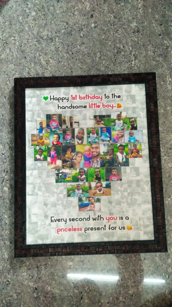 Customized Photo Frame ( Price Depending On size Pls Check Description For Price) - 12*18size