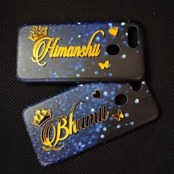 4D Name Art Mobil case (customized) - price will  increase or decrease depending on Customized  cover