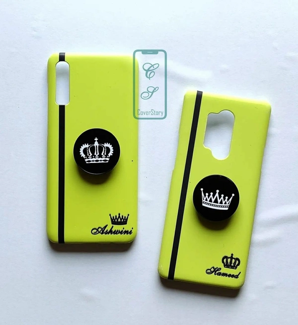 Name Printing Mobile Case (Customized) - price will  increase or decrease depending on Customized  cover