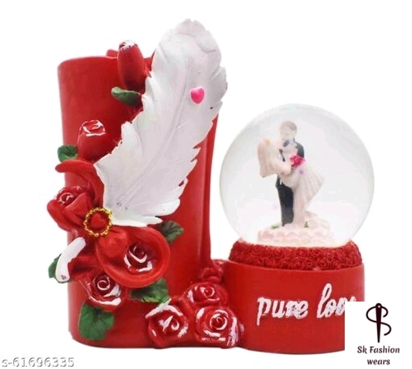 Couple in LED Light Crystal 